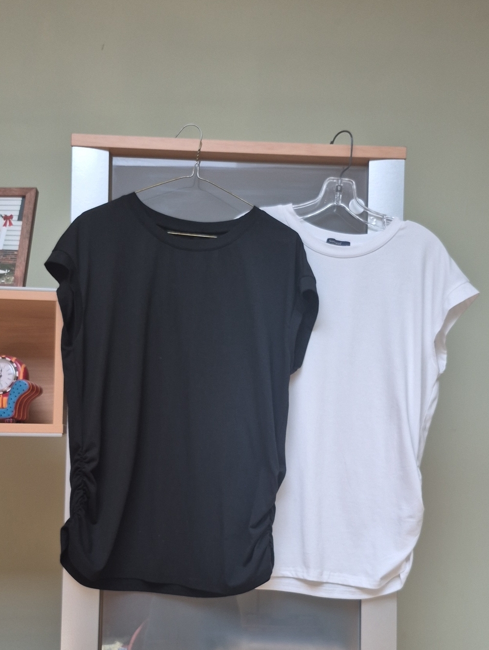 Classic Black and White Tee Set